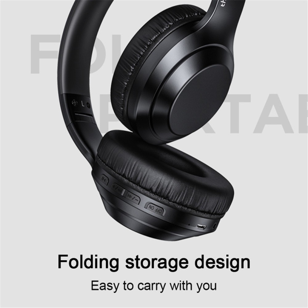Lenovo TH10 Thinkplus Headset Bluetooth 5.0 12h Battery Life - Black