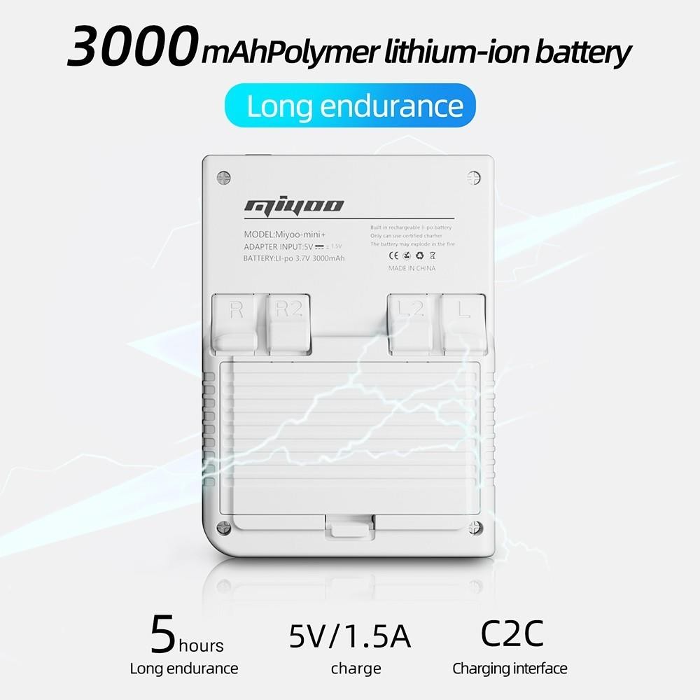 MIYOO Mini Plus Game Console - White