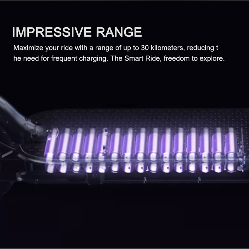 MK083 Electric Scooter 8.5in Tire 36V 350W Motor 25-30km/h Max Speed 10.4Ah Battery 25km-30km Range 120kg Load Support APP/Bluetooth