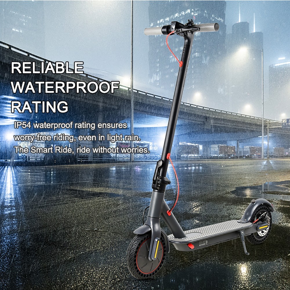 MK083 Electric Scooter 8.5in Tire 36V 350W Motor 25-30km/h Max Speed 10.4Ah Battery 25km-30km Range 120kg Load Support APP/Bluetooth