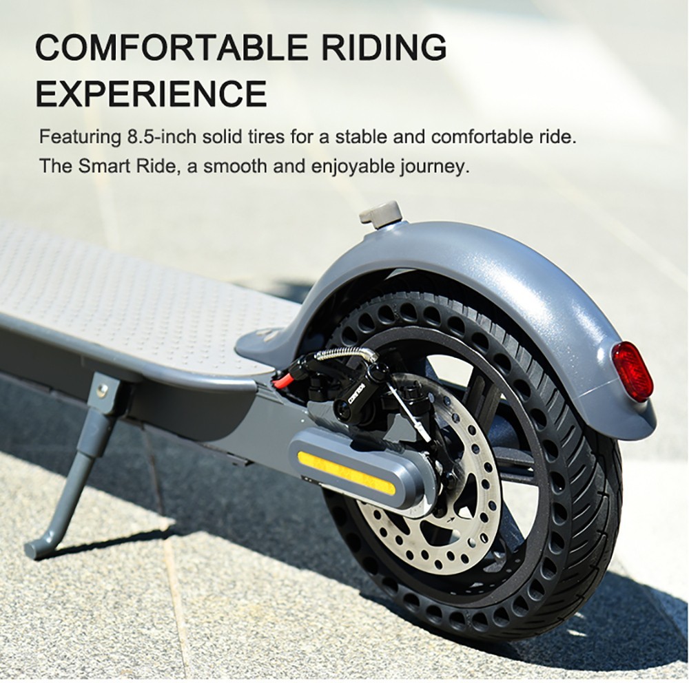 MK083 Electric Scooter 8.5in Tire 36V 350W Motor 25-30km/h Max Speed 10.4Ah Battery 25km-30km Range 120kg Load Support APP/Bluetooth