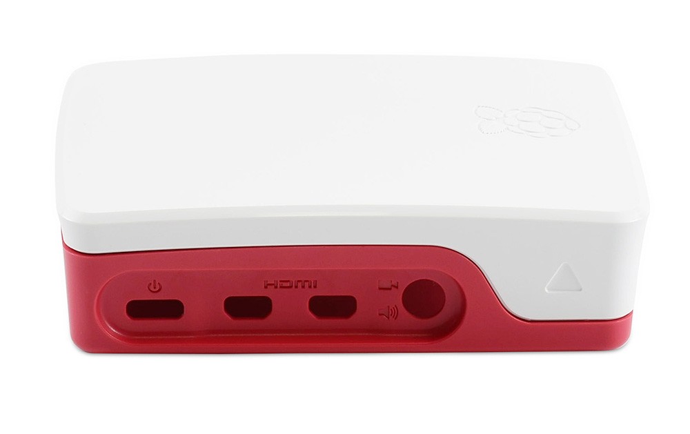 Raspberry Pi 4th Generation B Official Original Shell ABS Red and White