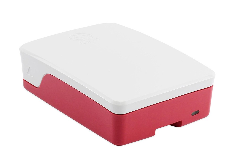 Raspberry Pi 4th Generation B Official Original Shell ABS Red and White