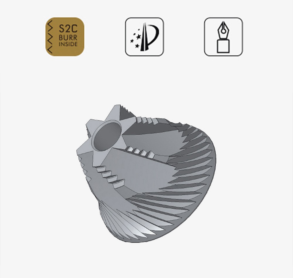 TIMEMORE Chestnut C3 Hand Coffee Grinder, Stepless Grinding Adjustment, 25g Capacity - Black