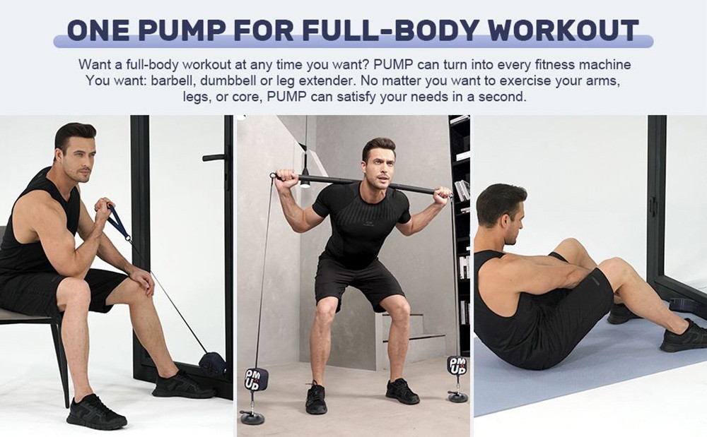 Unitree Training Pump 4.4-44 lbs Of Customized Resistance Support APP Control - Abyss Blue