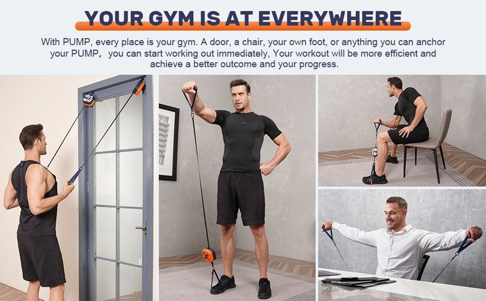 Unitree Training Pump 4.4-44 lbs Of Customized Resistance Support APP Control - Energetic Blue