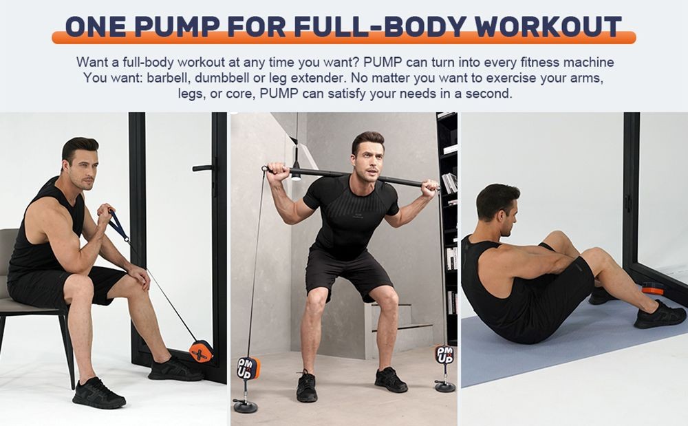 Unitree Training Pump 4.4-44 lbs Of Customized Resistance Support APP Control - Energetic Blue