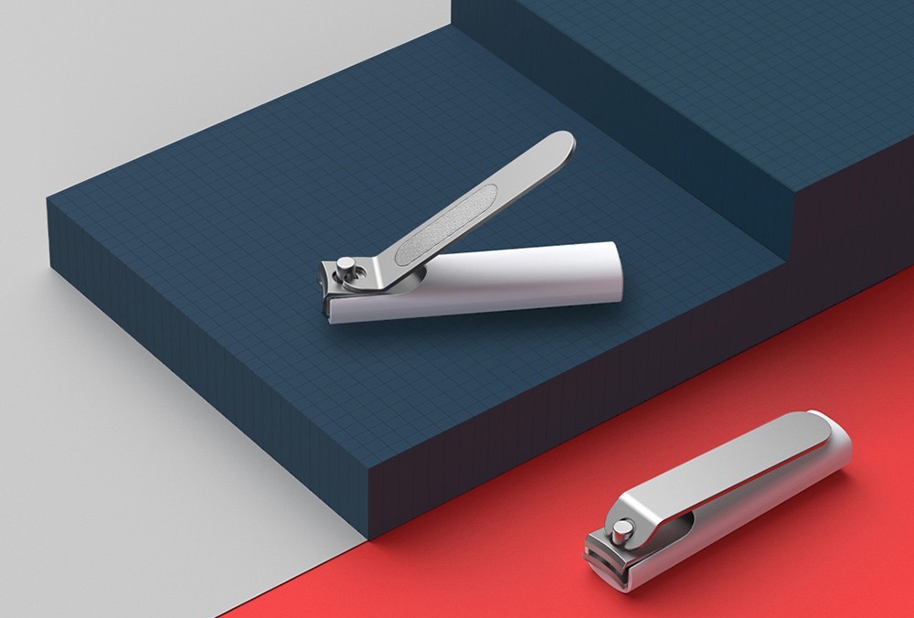 Xiaomi Mijia 420 Stainless Steel Nail Clipper, Pedicure Care Trimmer, Portable Nail File with Anti-Splash Storage Shell