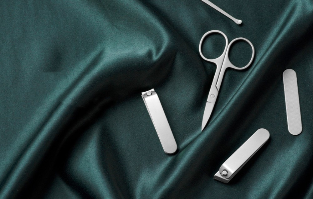 Xiaomi Mijia Portable 5PCS Stainless Steel Nail Clippers Set - White