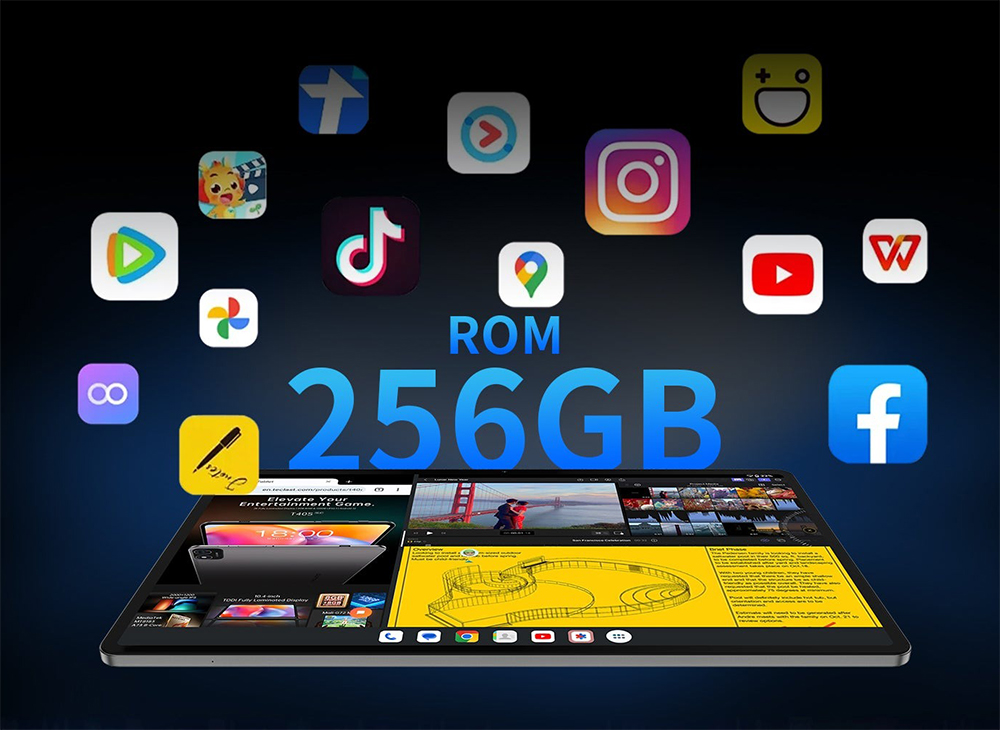 Teclast T50 Pro Android 13 Tablet, MTK Helio G99 8-Core 2.2GHz, 11