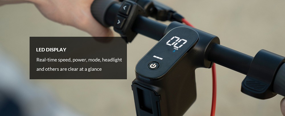 5TH WHEEL V30 Pro Electric Scooter 10in Honeycomb Tire 350W Front Motor (MAX 520W) 25km/h Max Speed 36V 7.5Ah Battery