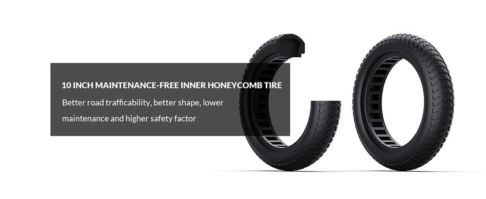 5TH WHEEL V30 Pro Electric Scooter 10in Honeycomb Tire 350W Front Motor (MAX 520W) 25km/h Max Speed 36V 7.5Ah Battery