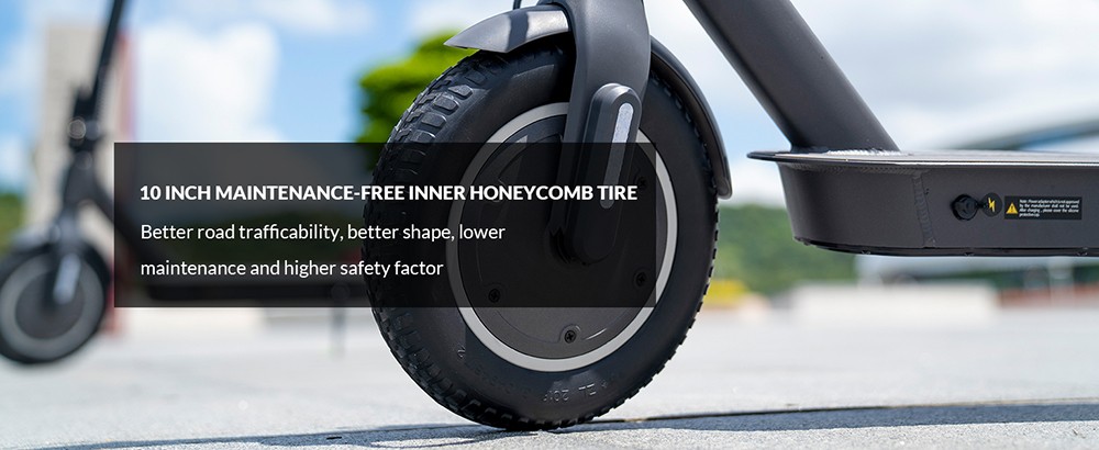 5TH WHEEL V30 Pro Electric Scooter 10in Honeycomb Tire 350W Front Motor (MAX 520W) 25km/h Max Speed 36V 7.5Ah Battery