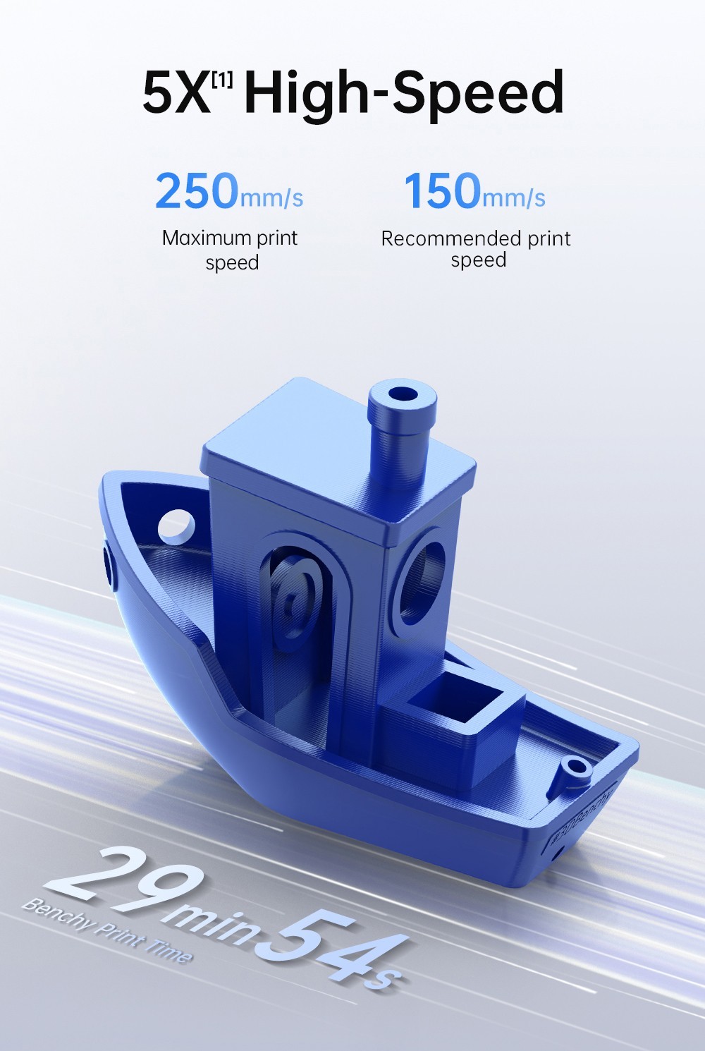 Anycubic Kobra 2 Neo 3D Printer, 25-Point Auto Leveling, 250 mm/s Max Printing Speed, Cooling Fan, 32-bit Silent Motherboard, 250x220x220mm - EU Plug