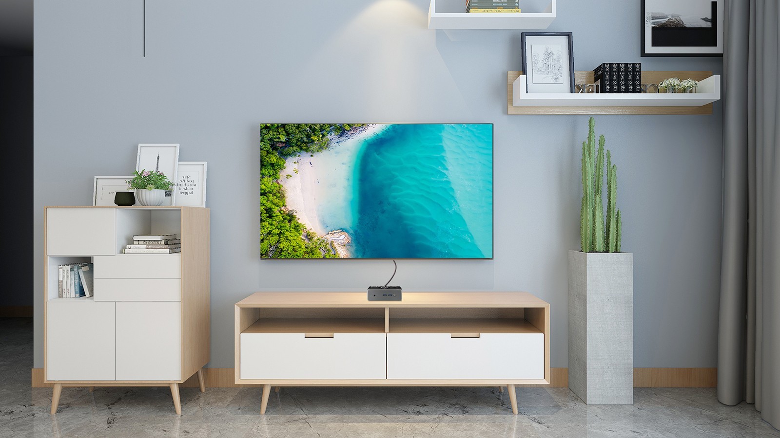 BMAX B2S Mini PC, Intel Celeron N4020 Processor, 6GB DDR4 128GB eMMC, Windows 11 Pro, 2.4G & 5G WiFi