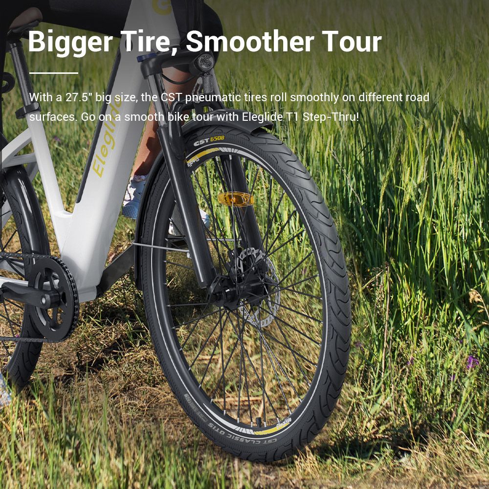 Refurbished Eleglide T1 STEP-THRU Electric Bike 36V 12.5Ah Battery 250W Motor MTB Bike