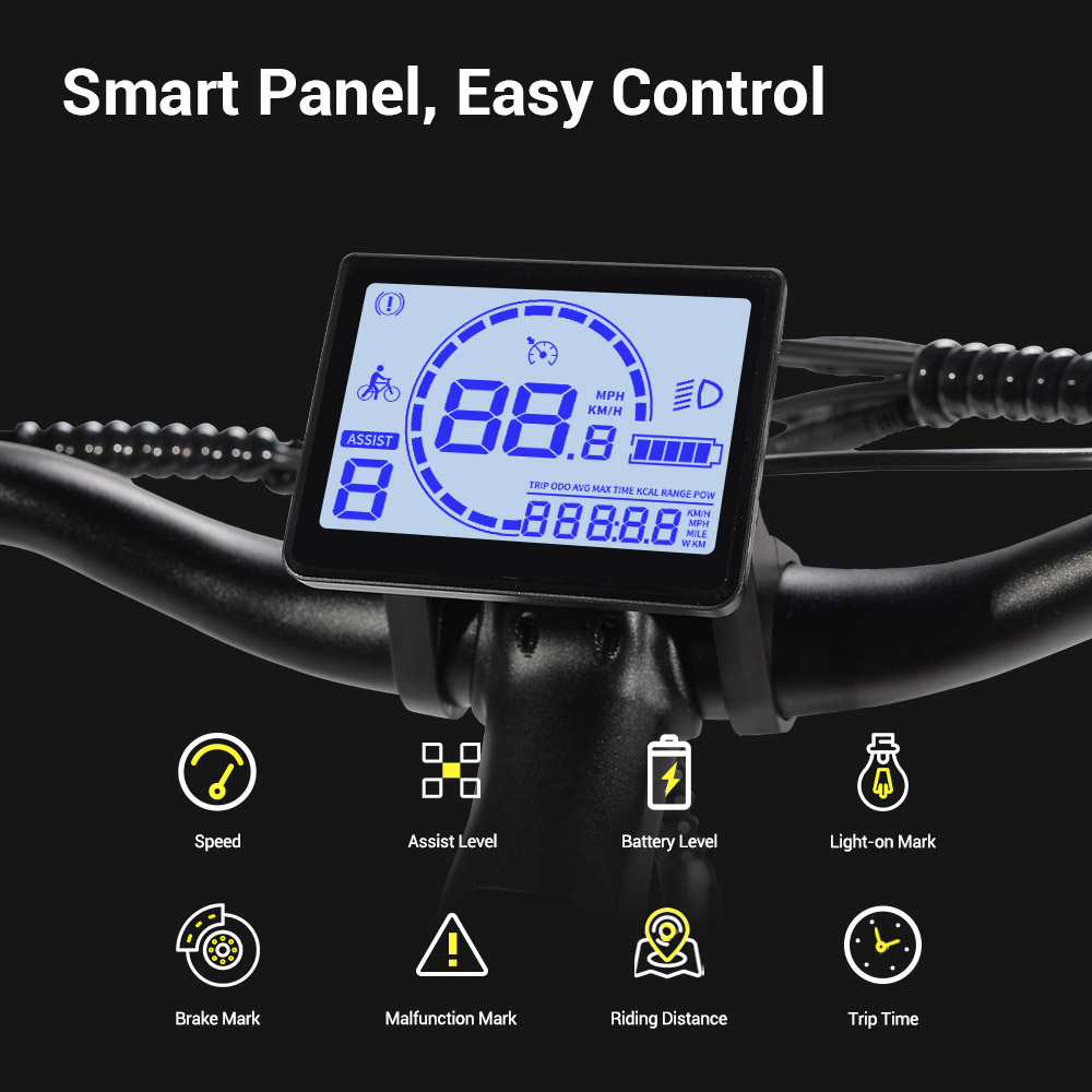 Refurbished Eleglide T1 STEP-THRU Electric Bike 36V 12.5Ah Battery 250W Motor MTB Bike