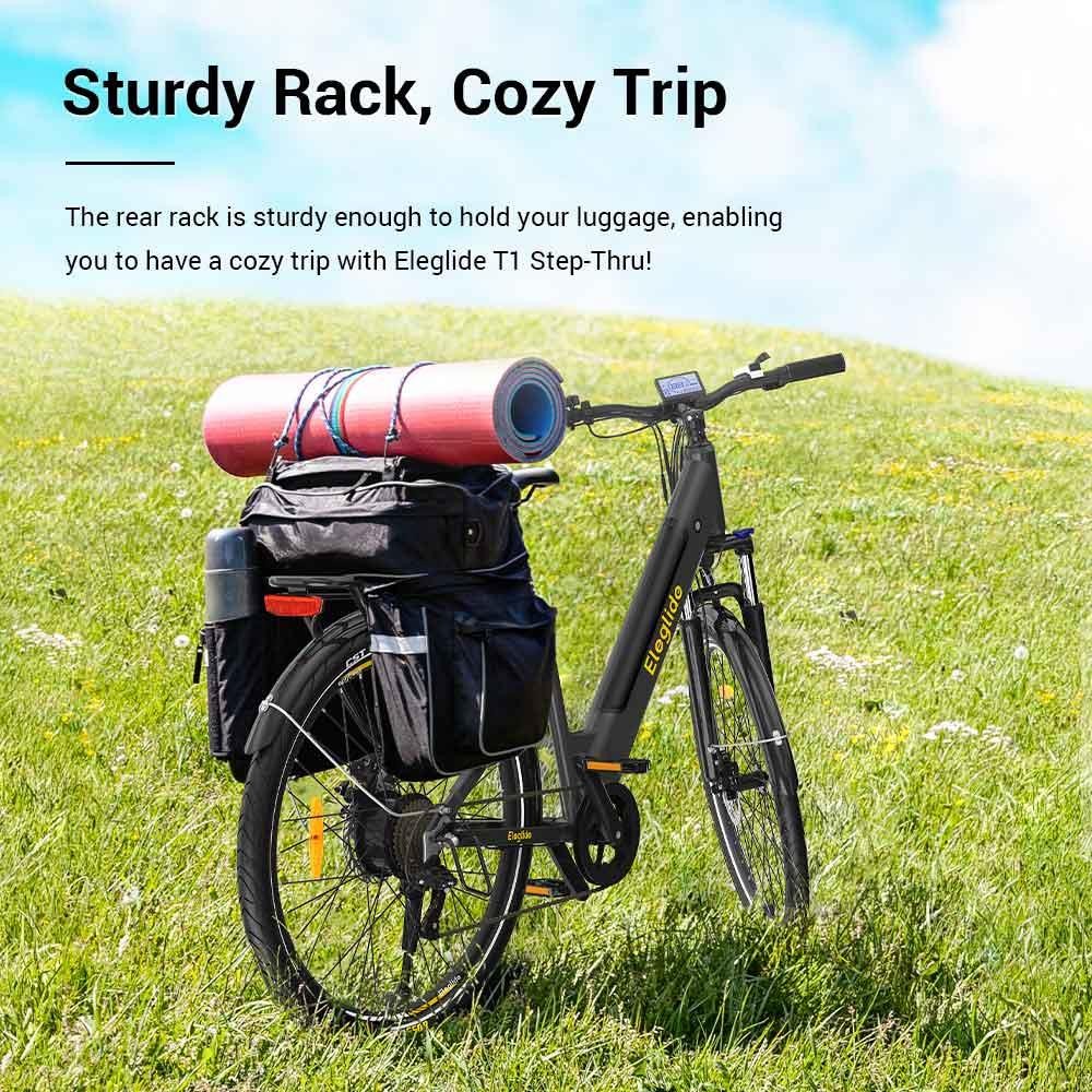 Refurbished Eleglide T1 Step-Thru Electric Moped Bike 36V 12.5Ah Battery 250W Motor Trekking Bike