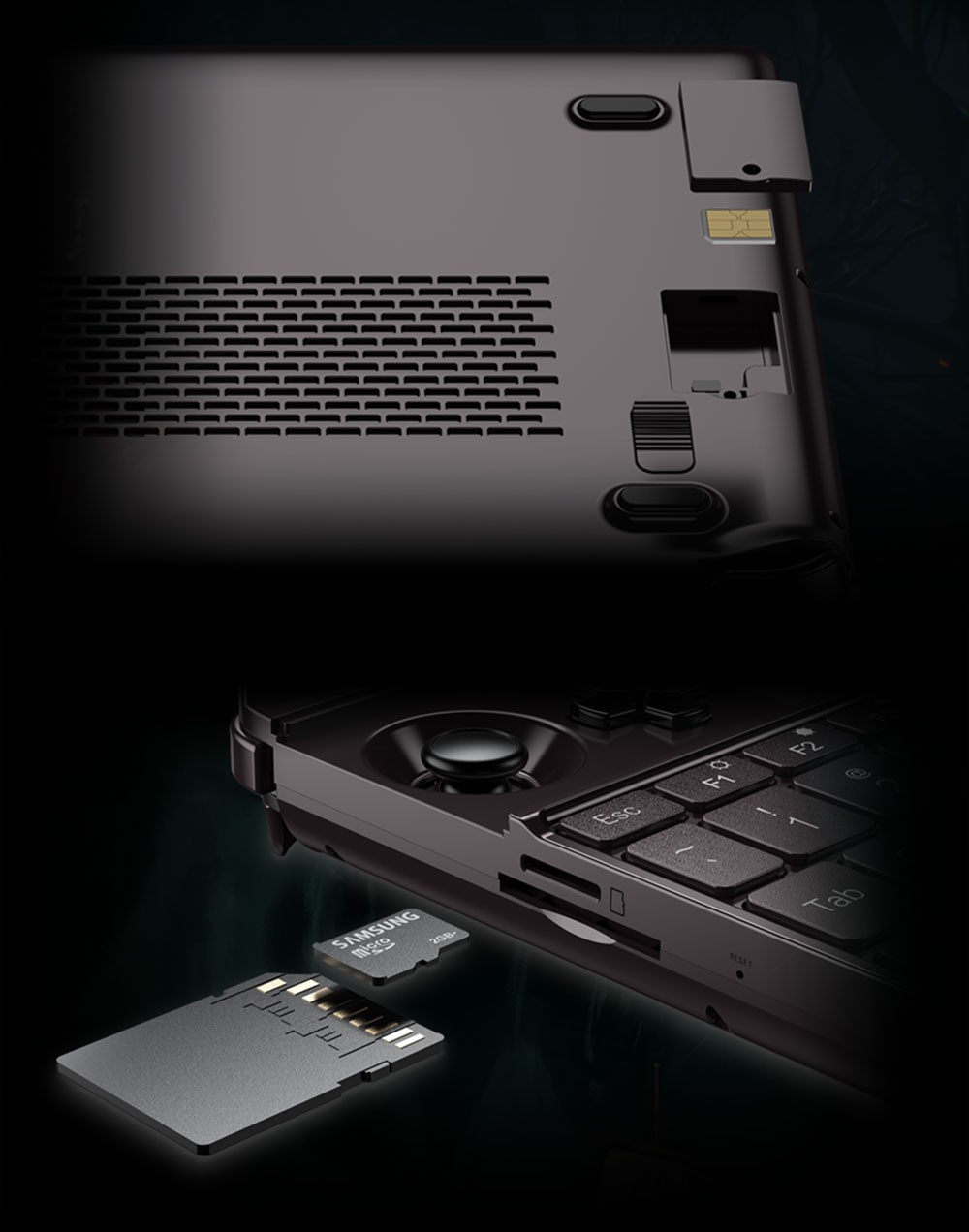 GPD Max 2 2023 Handheld Game Laptop AMD Ryzen 7 7840U Processor up to 5.1GHz, 32GB LPDDR5 2TB SSD Windows 11 WiFI 6 - US