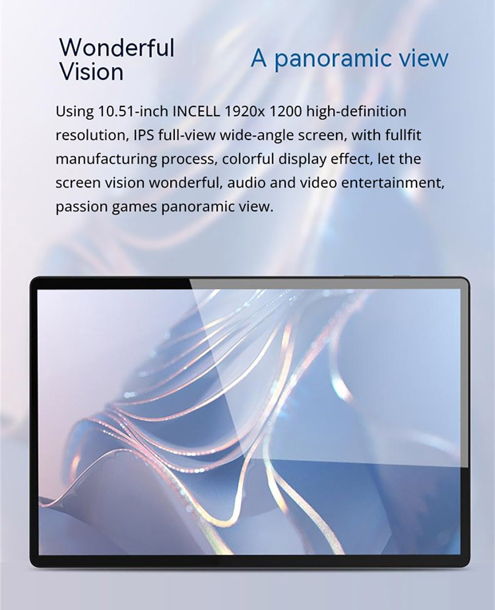 Jumper EZpad M11 10.5'' 4G Tablet, Unisoc T616 Octa-core, 8GB DDR4 128GB eMMC, Android 12, 5MP Front Camera 13MP Rear Camera