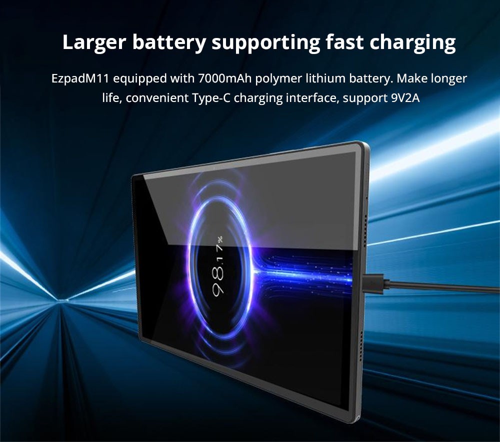 Jumper EZpad M11 10.5'' 4G Tablet, Unisoc T616 Octa-core, 8GB DDR4 128GB eMMC, Android 12, 5MP Front Camera 13MP Rear Camera