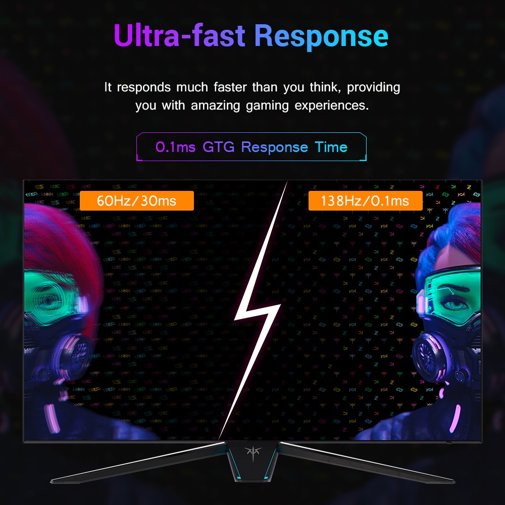 Refurbished KTC G42P5 Gaming Monitor 42 inch 4K UHD 138Hz OLED HDR 0.1ms Response Time