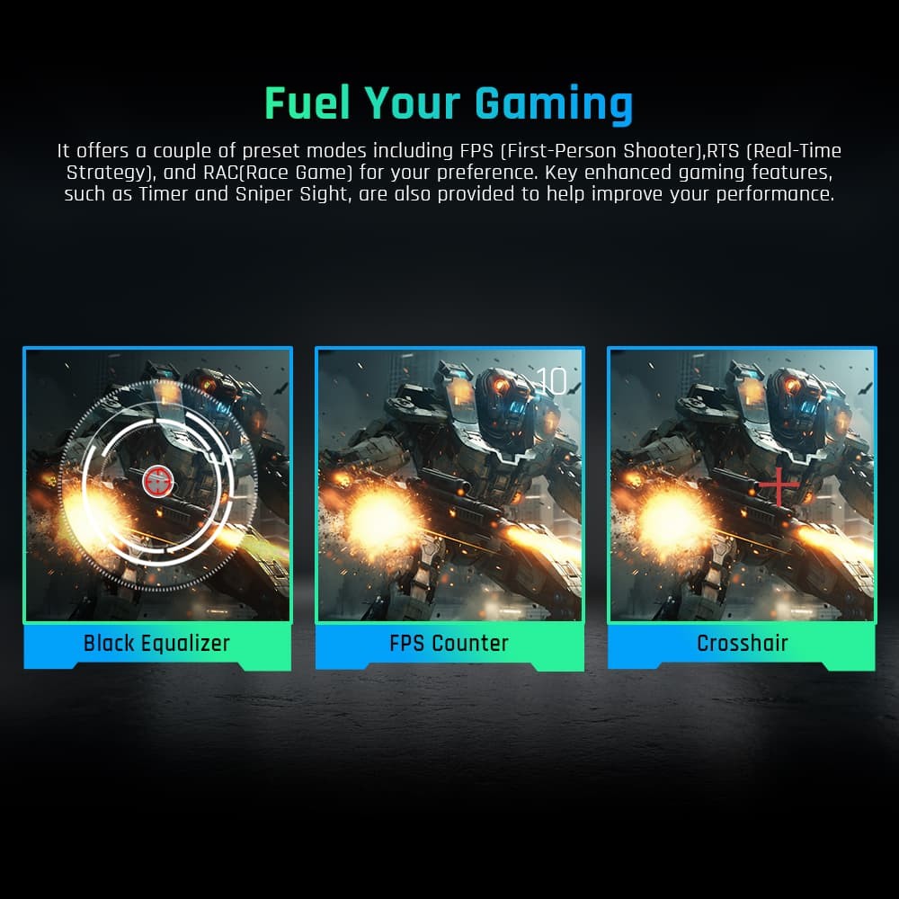 Refurbished KTC H24T09P Gaming Monitor 24in 1920x1080 165Hz