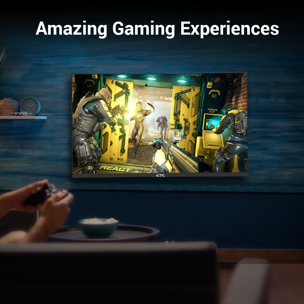 Refurbished KTC H32S17 Gaming Monitor 32-inch 2560x1440 QHD 165Hz HVA Curved 1500R 3ms Response Time