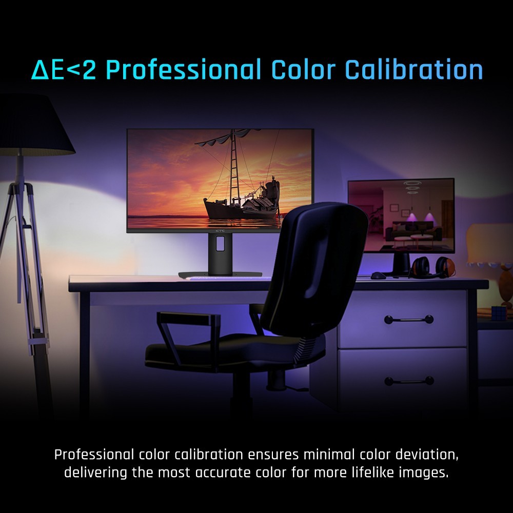Refurbished KTC M27P20 Pro Mini-LED Gaming Monitor 27-inch 3840x2160 UHD 160Hz Mini LED Fast IPS 2ms RT HDMI2.1 DP1.4 Type-C USB KVM