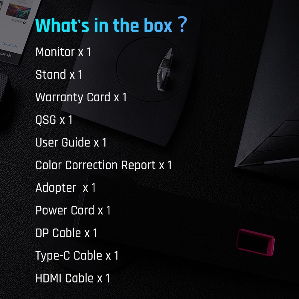 Refurbished KTC M27P20 Pro Mini-LED Gaming Monitor 27-inch 3840x2160 UHD 160Hz Mini LED Fast IPS 2ms RT HDMI2.1 DP1.4 Type-C USB KVM