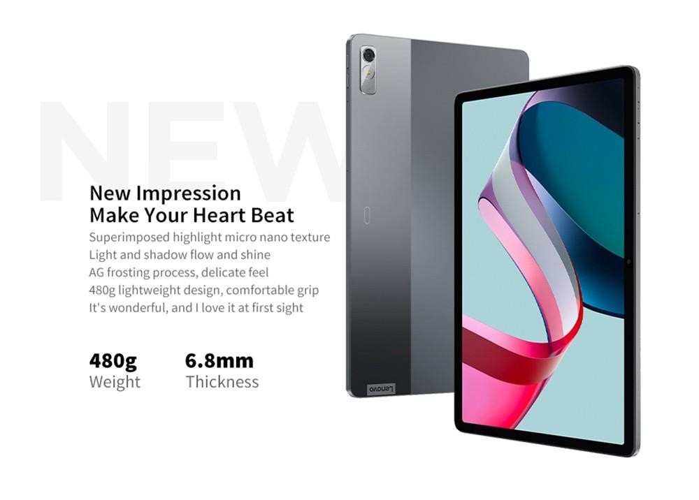 Lenovo Xiaoxin Pad Pro 11.2'' Tablet 6GB RAM 128GB ROM MediaTek Kompanio 1300T Android 12 8MP+13MP Camera 8200mAh Battery - Gold