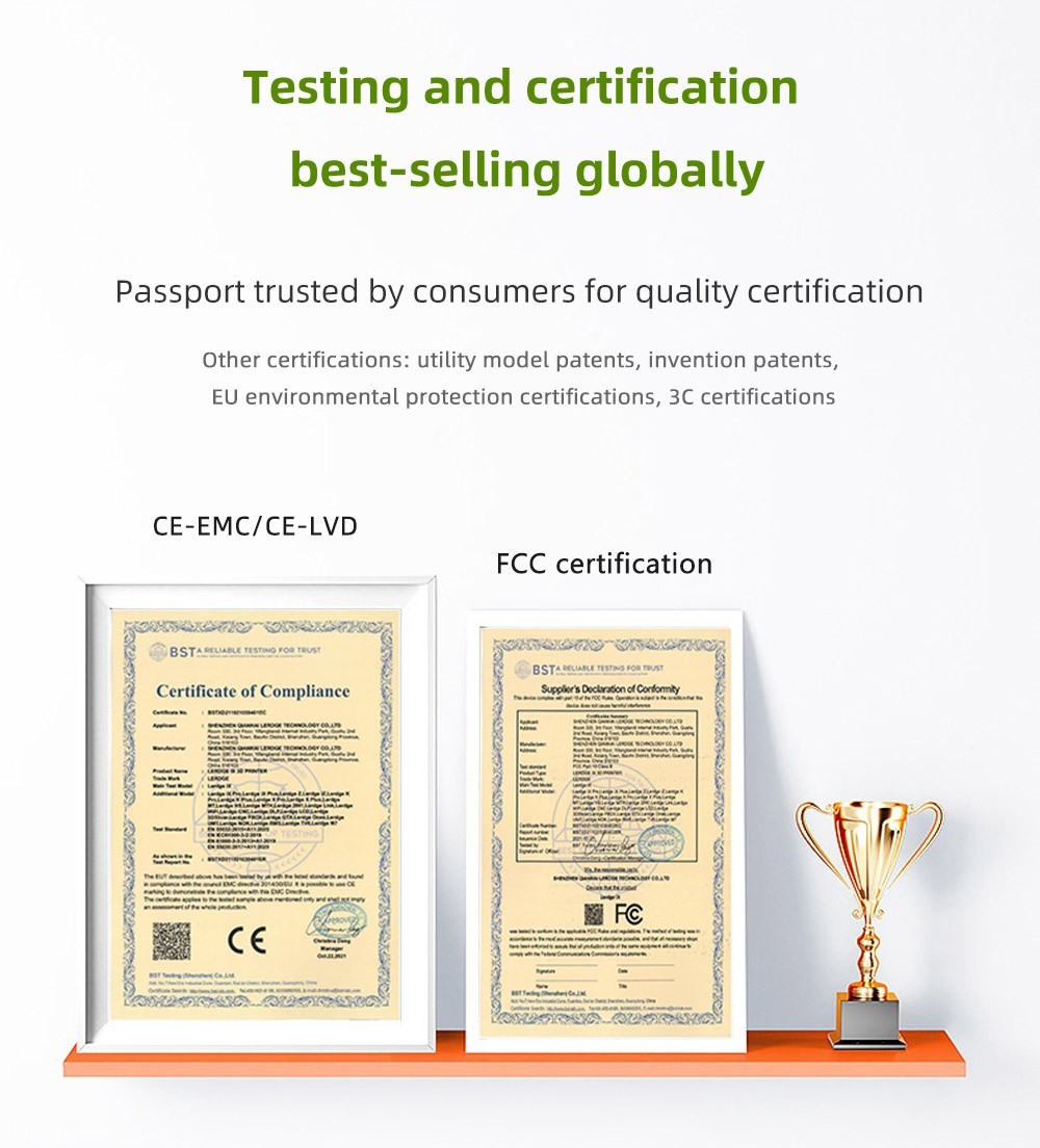 Lerdge iX 3D Printer RTP Version, Pre-Assembly, 0.1mm Printing Accuracy, 200mm/s Printing Speed, PEI Flexible Sheet, 3.5 Inch IPS Touch Screen, TMC2226 Silent Driver, Resume Printing, Full-Metal Extruder, 180*180*180mm, V3.0 Version - Green