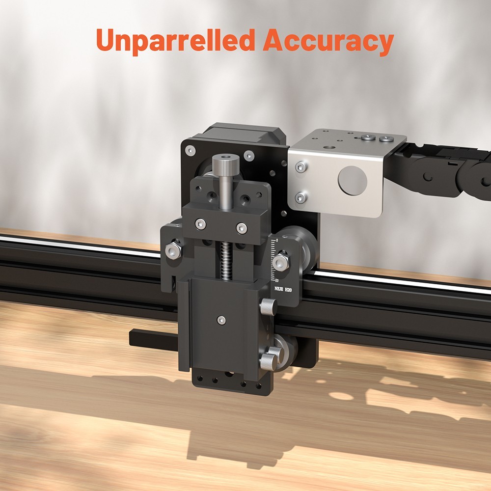 NEJE 3 Max V2 Laser Engraver Cutter, 11W Laser Power, E40 Laser Module, 0.03x0.04mm Focus, App Control, Offline Engraving, 790x470mm