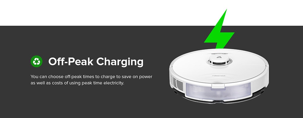 Refurbished Roborock S8 Robot Vacuum Cleaner, 6000Pa Suction, 400ml Dustbin, 300ml Water Tank, LDS Navigation, 180min Runtime - White