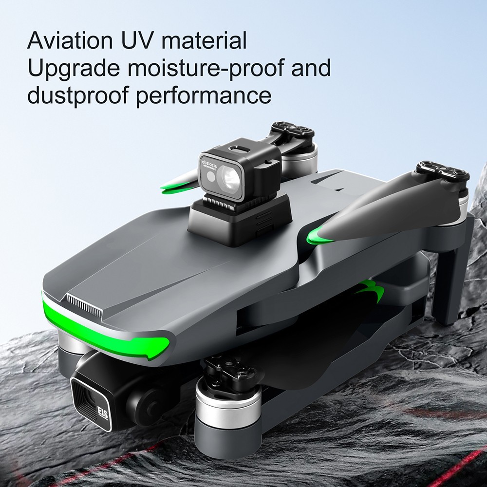S155 RC Drone 5GHz Relay Built-in Dual 2.7K Three-axis Gimbal - 1 Battery