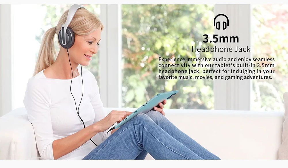 Teclast M50 Pro 10.1in Tablet Unisoc T616 Processor 8GB+8GB Expansion RAM 256GB ROM Android 13 Dual SIM + Micro SD - US