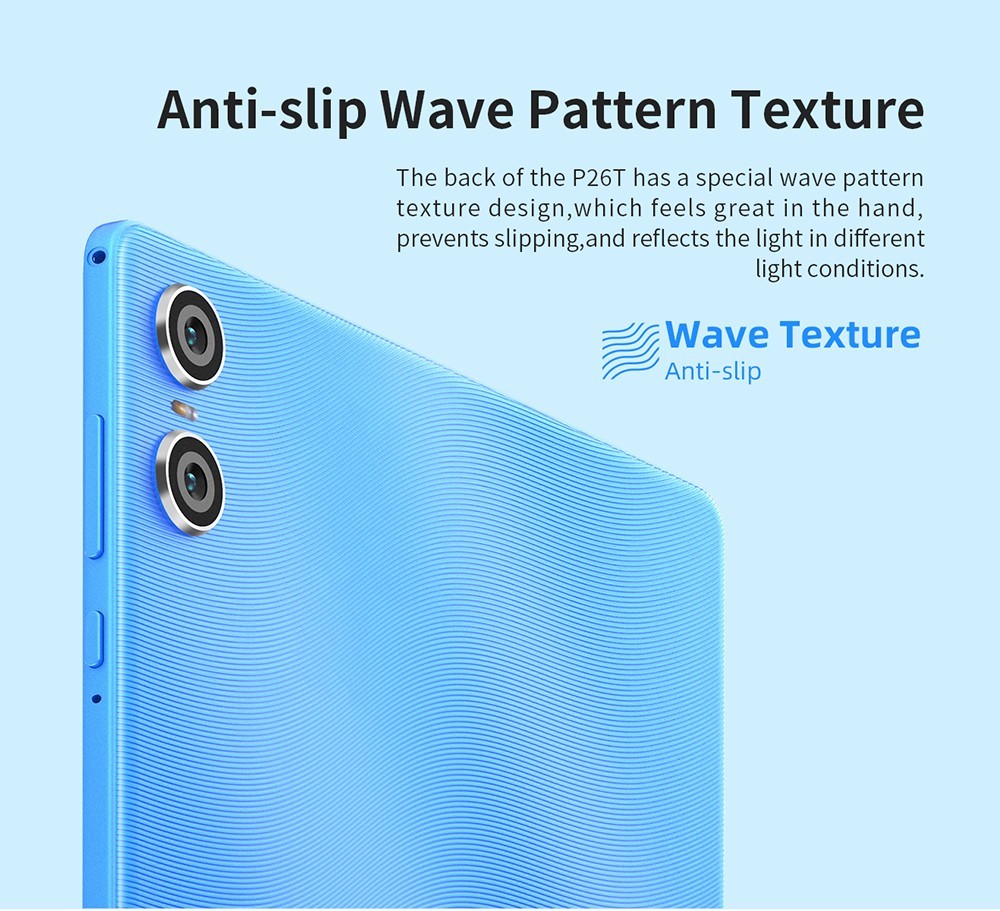 Teclast P26T 10.1 inch Tablet, Allwiner A523 8-core Processor, 4GB RAM 64GB ROM, Android 13, 5G WiFi