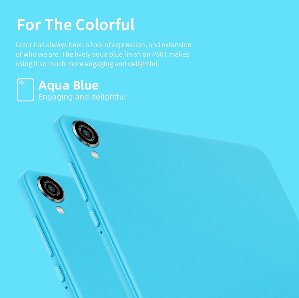 Teclast P80T Kids Tablet, A133P Quad-core Processor, 4GB RAM 64GB ROM, Android 12, 5G WiFi, 0.3MP Front 2MP Rear Camera