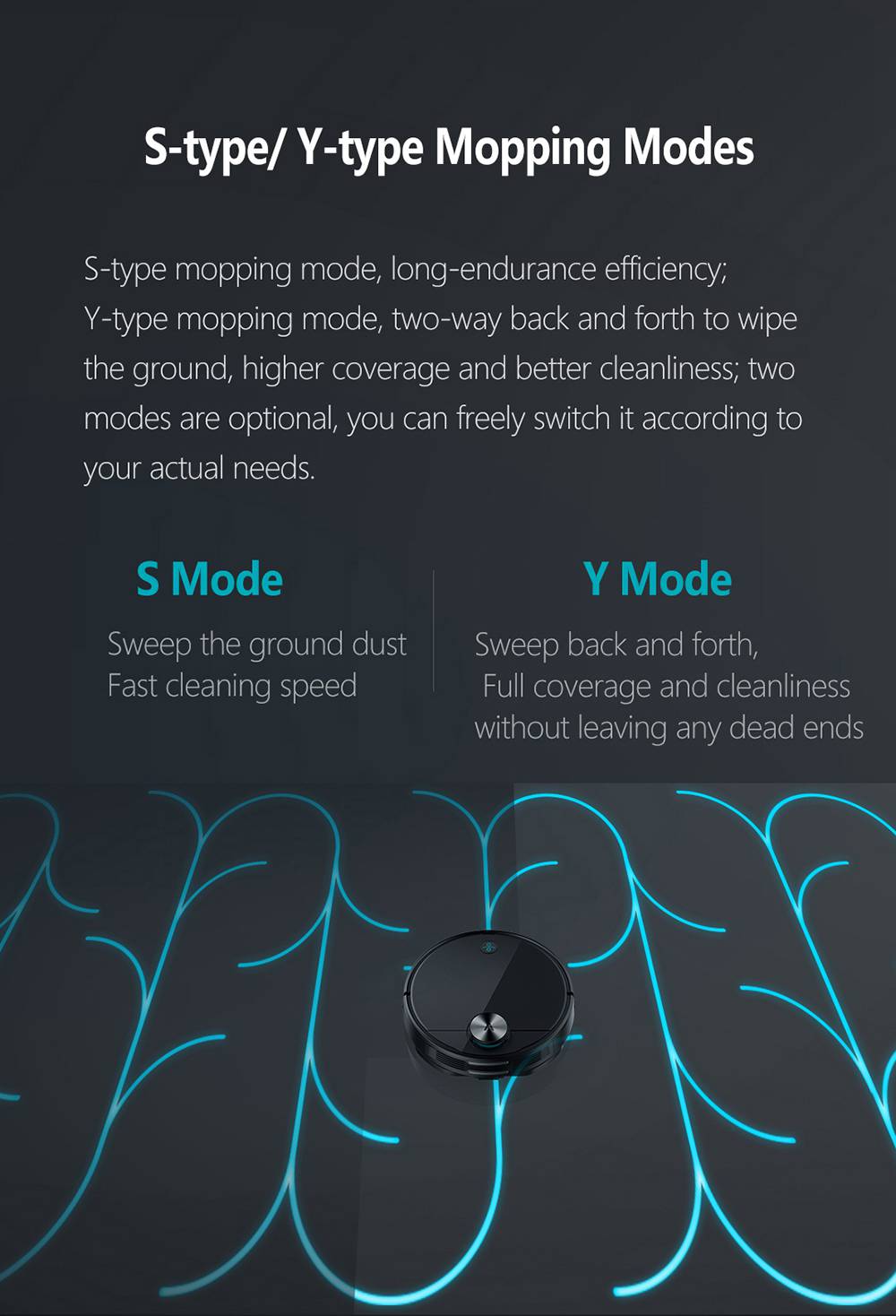 Refurbished Xiaomi Viomi V3 Smart AI Robot Vacuum Cleaner Suction Up to 2600Pa with Self Charging, Supports Disinfecting Surface Area, Quiet Cleaning for Pet Hair, Hard Floors, and Carpet