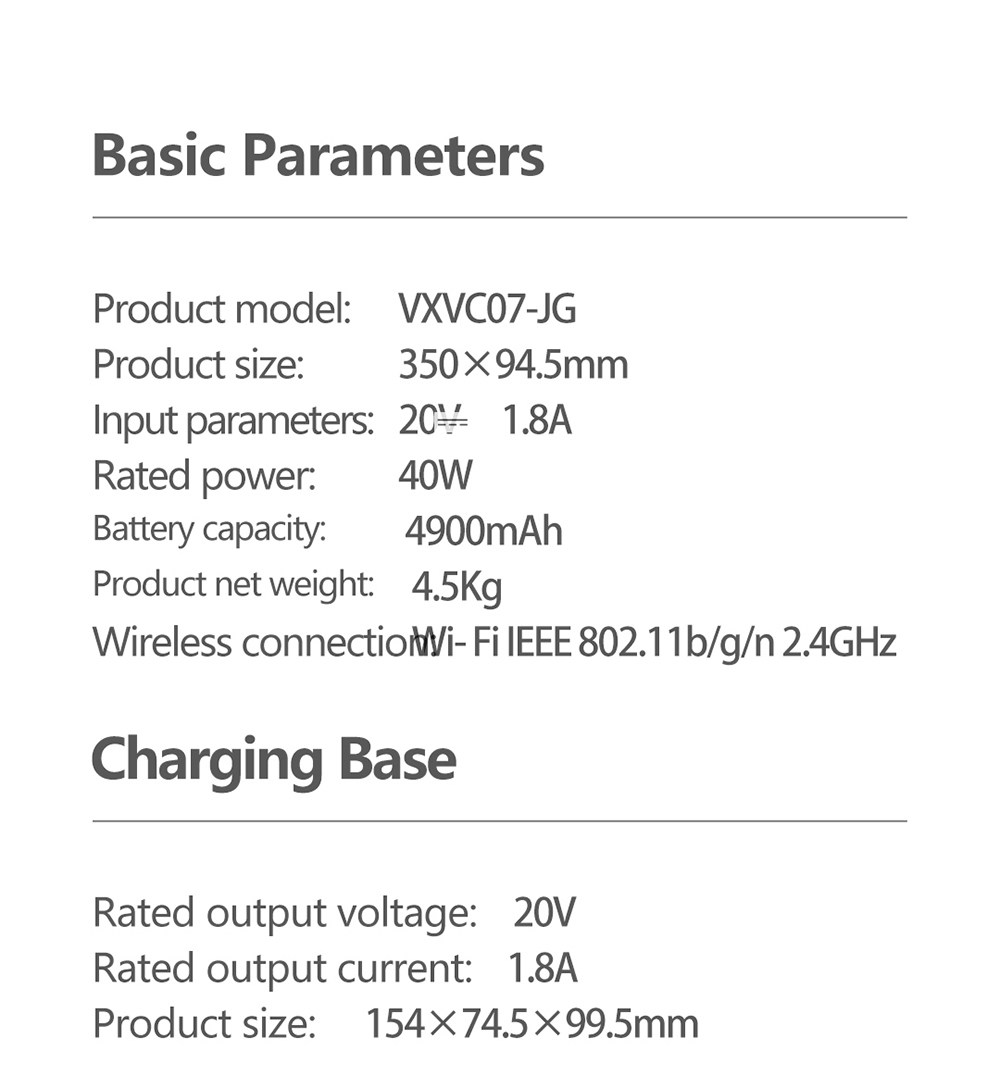 Refurbished Xiaomi Viomi V3 Smart AI Robot Vacuum Cleaner Suction Up to 2600Pa with Self Charging, Supports Disinfecting Surface Area, Quiet Cleaning for Pet Hair, Hard Floors, and Carpet