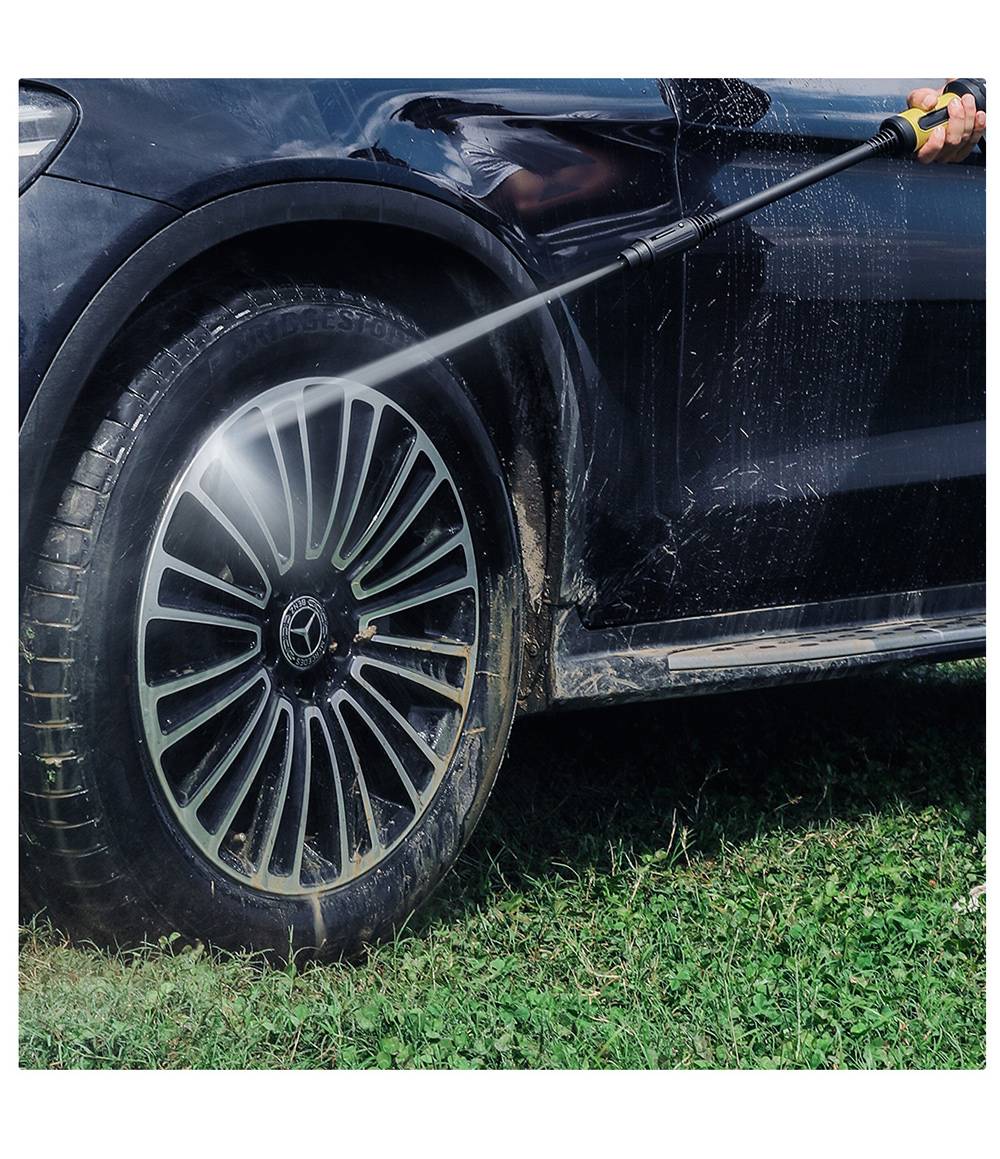 Xiaomi JIMMY JW31 Lightweight Cordless Pressure Washer Self-priming Faucet Long Cleaning Lance Eco Energy Saving Mode Portable Cleaner Global Version - Black