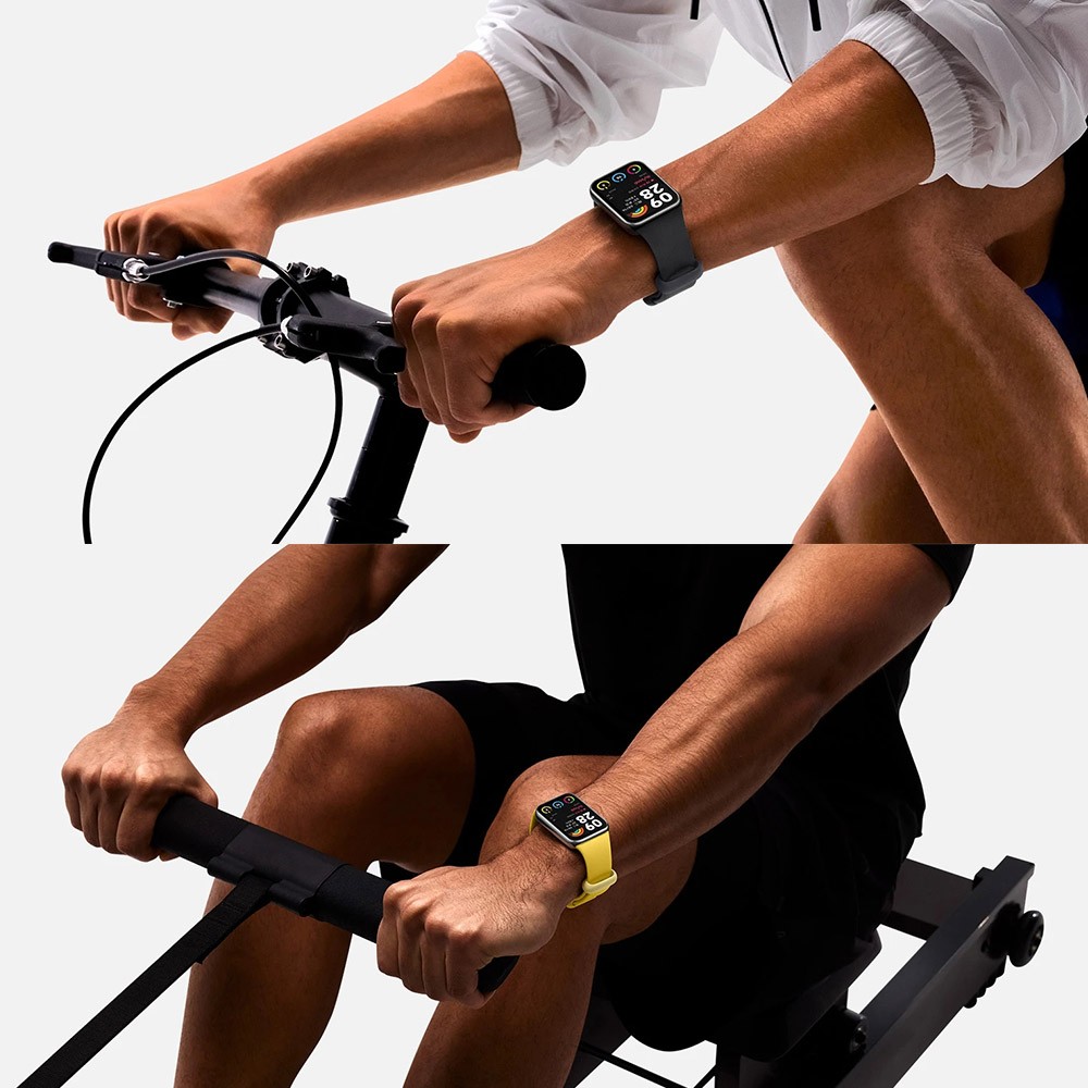 Xiaomi Mi Band 8 Pro Smart Bracelet 1.74'' AMOLED Screen GPS Blood Oxygen Fitness Tracker Waterproof - Black