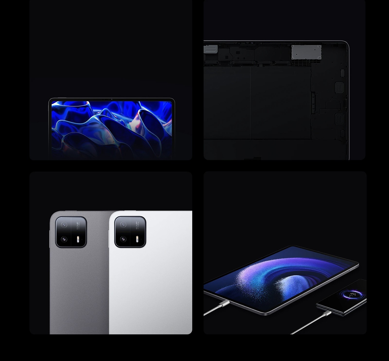 Xiaomi Pad 6 Max CN Version 14'' Tablet Qualcomm SM8475 Snapdragon 8+, 8GB RAM 256GB ROM Android 13 WiFi6 Bluetooth 5.3 - Silver