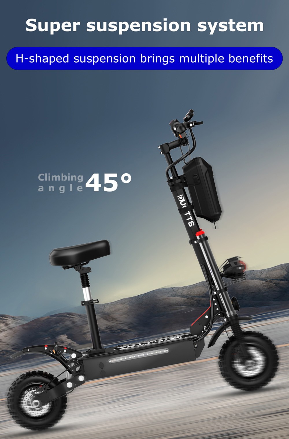 DUOTTS D66 Electric Scooter 11
