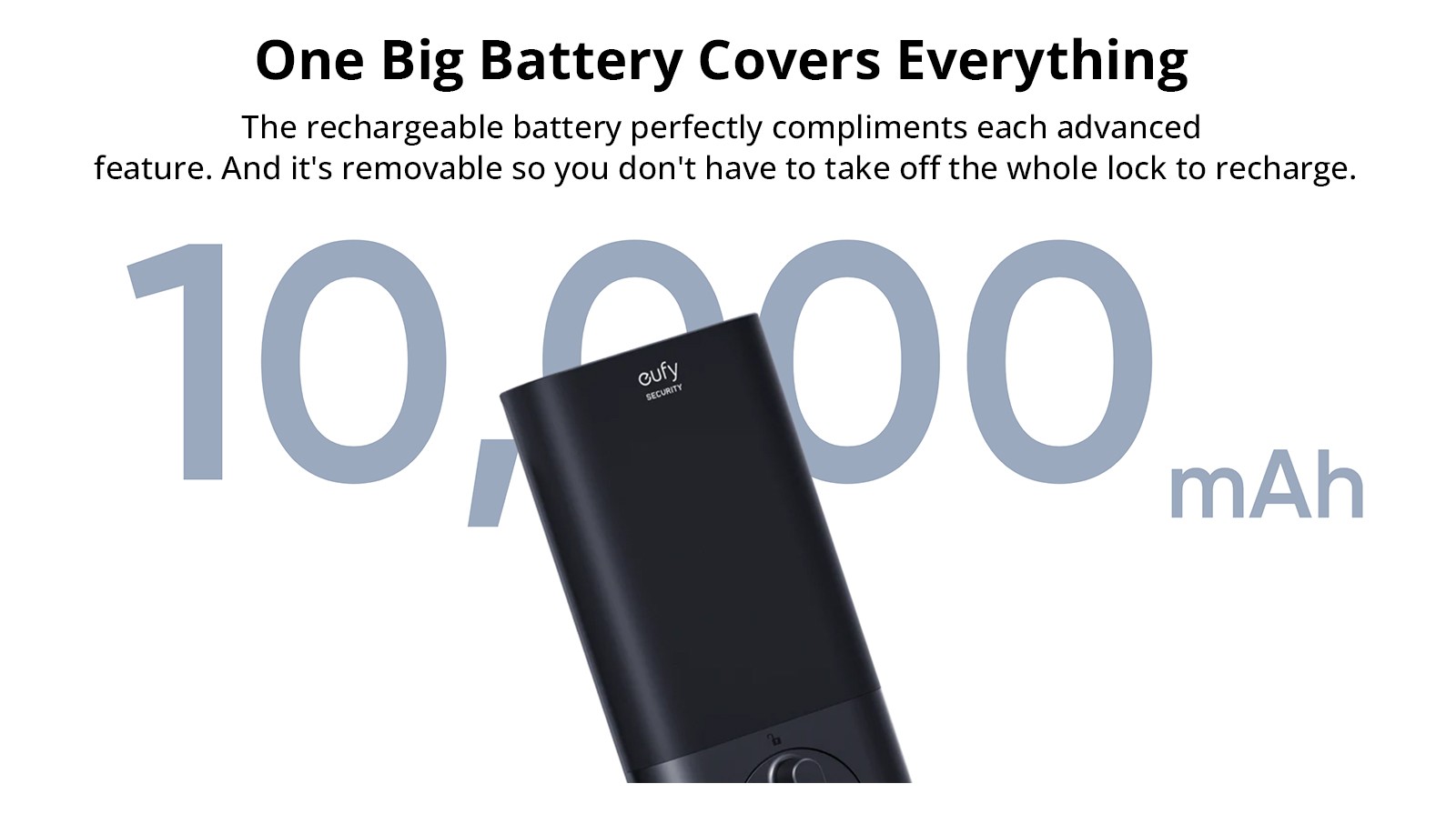 eufy S330 Video Smart Lock, 2K HD Camera, Fingerprint Unlock, Night Vision, Dual Motion Detection Doorbell, 2-Way Audio, Remote Control