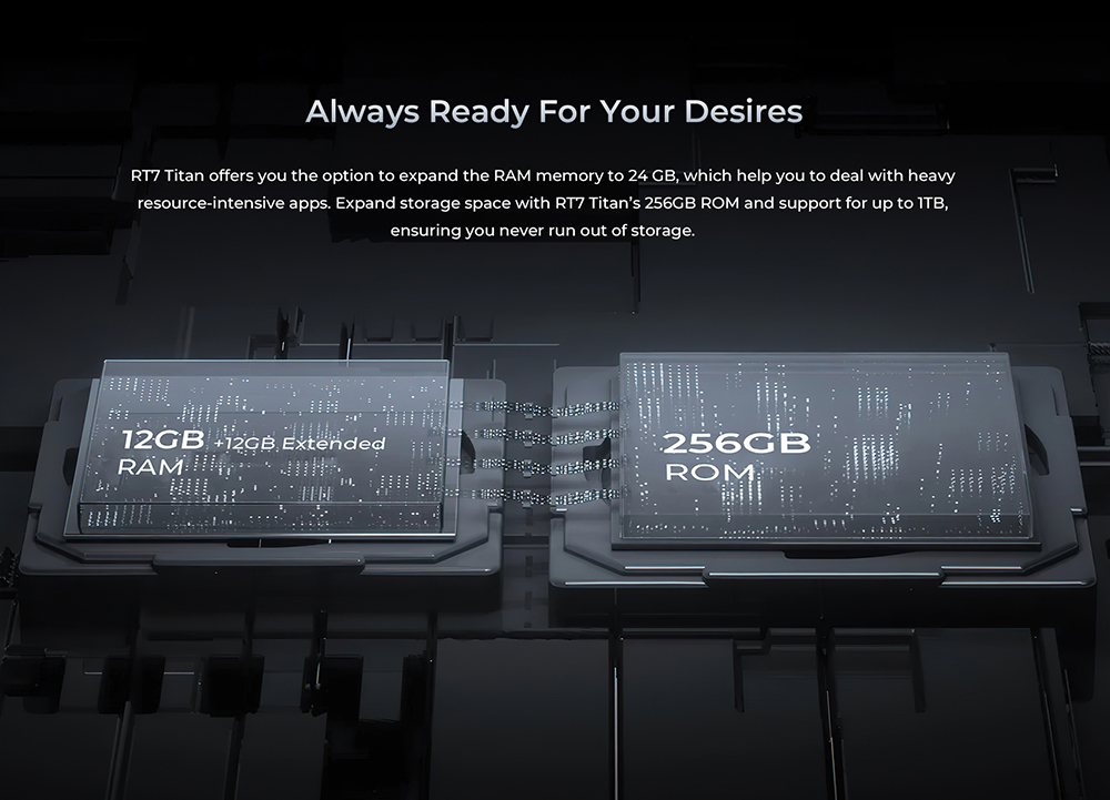 OUKITEL RT7 5G Tablet 10.1 inch 1920x1200, Dimensity 720(MT6853), 12GB+12GB RAM 256GB ROM, 32MP FF Camera + 48MP AF Camera + 20MP AF Night Version Camera, Android 13, Nano+Nano/Nano+TF - Black