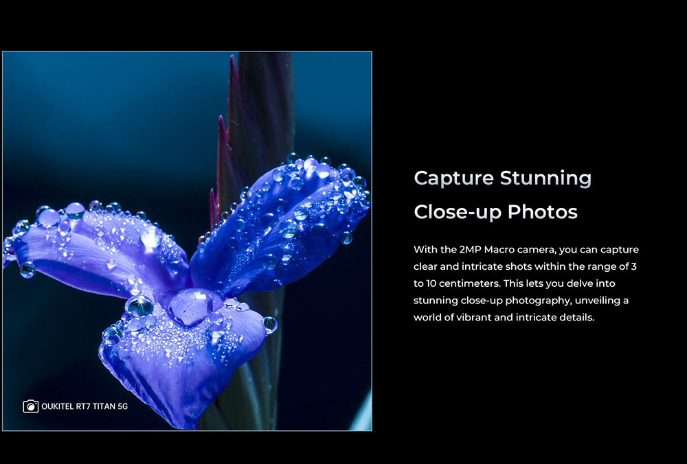 OUKITEL RT7 5G Tablet 10.1 inch 1920x1200, Dimensity 720(MT6853), 12GB+12GB RAM 256GB ROM, 32MP FF Camera + 48MP AF Camera + 20MP AF Night Version Camera, Android 13, Nano+Nano/Nano+TF - Black