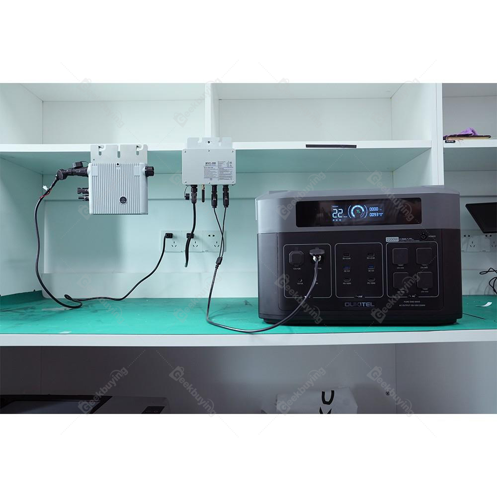 OUKITEL MC4 Cable for Connect Micro-inverter with the BP2000, Connecting Solar Panels