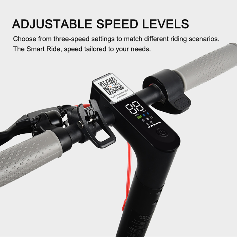 MK083 Electric Scooter 8.5in Tire 36V 350W Motor 25-30km/h Max Speed 10.4Ah Battery 25km-30km Range 120kg Load Support APP/Bluetooth