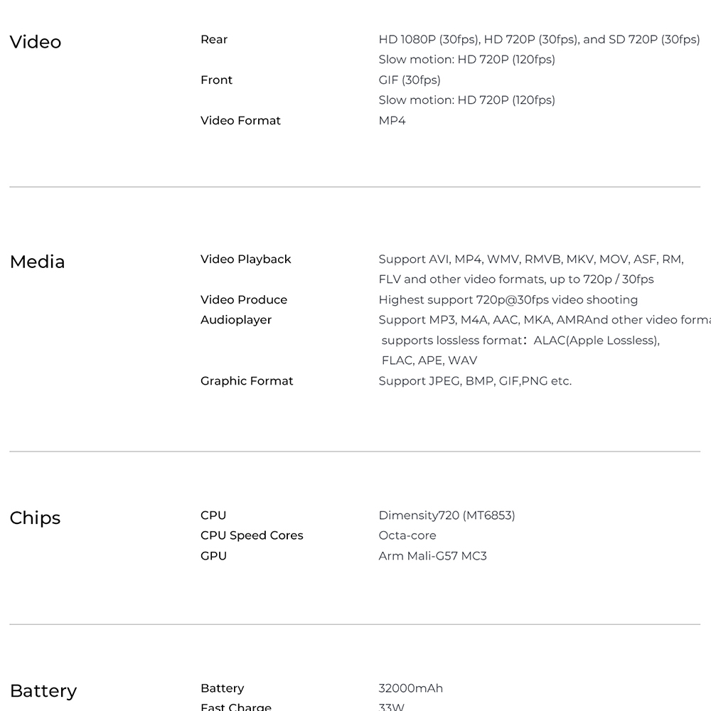 OUKITEL RT7 5G Tablet 10.1 inch 1920x1200, Dimensity 720(MT6853), 12GB+12GB RAM 256GB ROM, 32MP FF Camera + 48MP AF Camera + 20MP AF Night Version Camera, Android 13, Nano+Nano/Nano+TF - Black